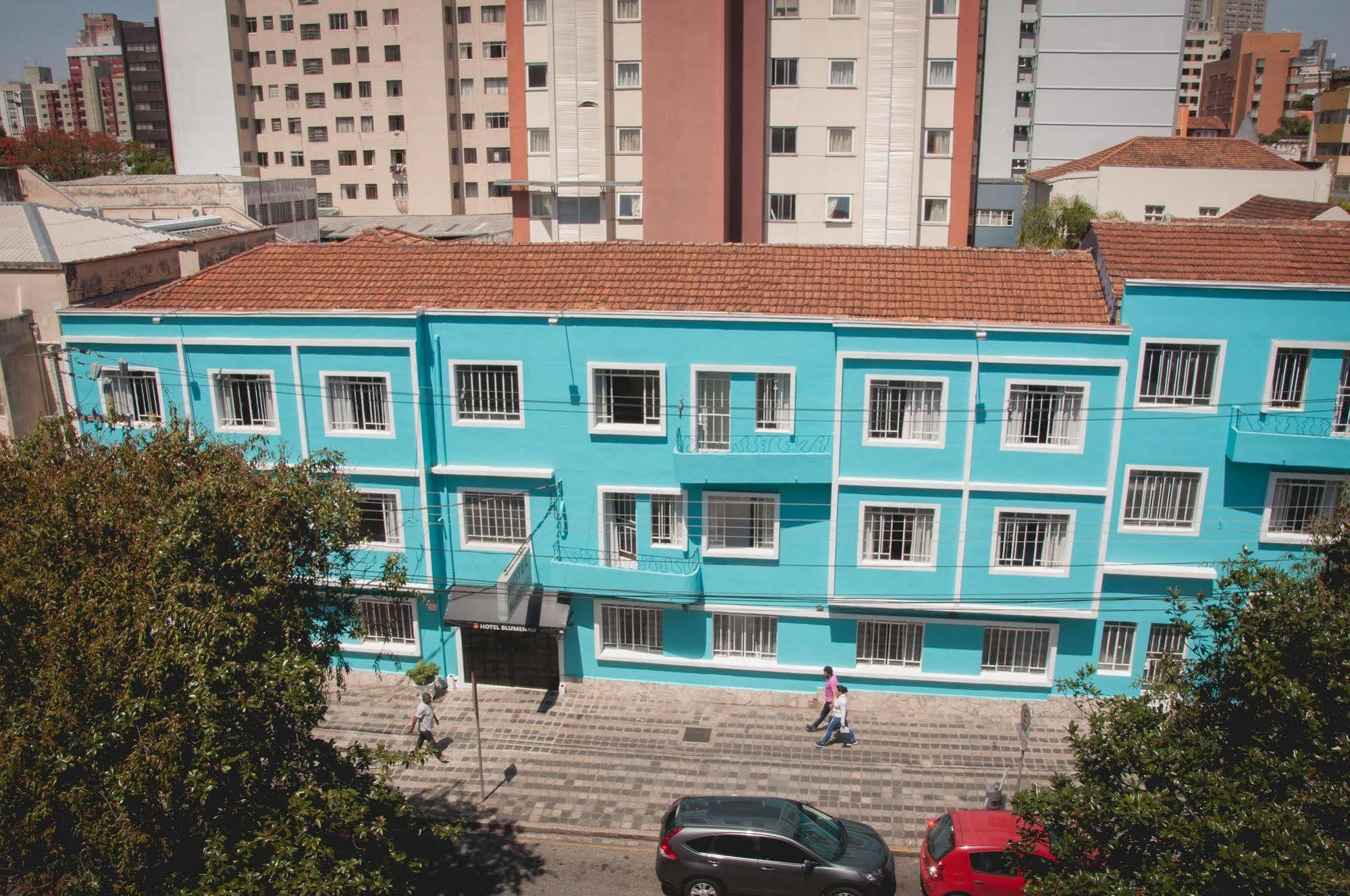 Hotel Blumenau Centro กูรีตีบา ภายนอก รูปภาพ